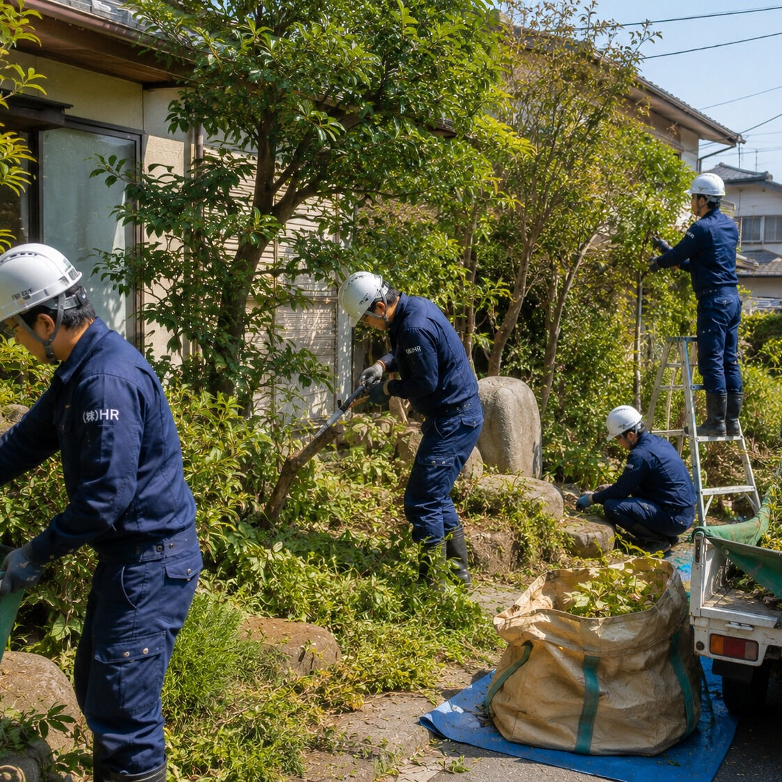 庭をすっきりさせませんか？🌿