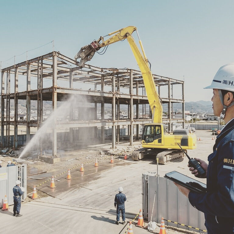 慎重な解体で未来を築きます🏗️