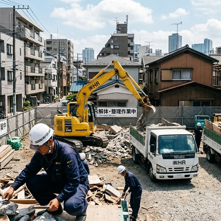 解体前の準備がスムーズさを決めます😌