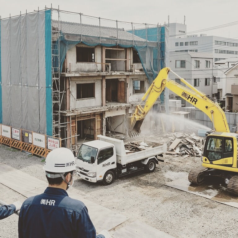 🔨 解体現場のひとこま